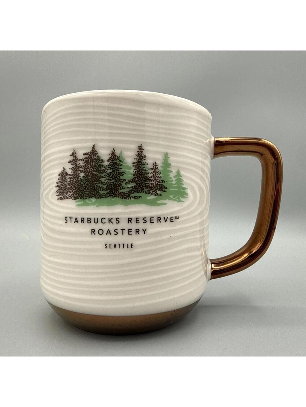 Starbucks Reserve Roastery Seattle Ceramic Mug 2023 Evergreen 12 oz